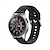 preiswerte Samsung-Uhrenarmbänder-Uhrenarmband für Samsung Galaxy Watch 3 45mm, Galaxy Wacth 46mm, Gear S3 Classic / Frontier, Gear 2 Neo Live Silikon Ersatz Gurt Verstellbar Sportarmband Armband