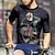 abordables Maillots pour hommes-Homme Maillot de cyclisme Graphique Manche Courte Cyclisme T-shirt Maillot avec 3 poches arrière VTT Vélo tout terrain Séchage Rapide Design Anatomique Évacuation de l'Humidité Respirant Des sports