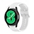 abordables Correas de reloj Samsung-Ver Banda para Samsung Galaxy 3 41mm Silicona Reemplazo Correa Ajustable Bucle en Solo Loop Pulsera