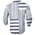 tanie Geometryczny-Męskie Graficzny Geometryczny Kolorowy blok Koszula Henley z waflami Zwyczajny styl Długi rękaw Moda Designerskie Podstawowy Na zewnątrz Codzienny Wiosna i jesień Niebieski Czerwony Koniczyna Szary