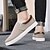 voordelige Hereninstappers &amp; loafers-heren casual instappers van canvas – lichtgewicht ademende loafers voor dagelijks gebruik, reizen en buitenactiviteiten
