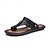 abordables sandales d&#039;extérieur-sandales à orteils en similicuir pour hommes – tongs de style vintage avec rivets décoratifs pour une tenue de plage décontractée en été