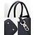 abordables Bolsos de mano y tote-Bolso de mano de piel sintética verde para mujer con bordado floral, dije de mariposa y correa de hombro ajustable: bolso versátil para el trabajo, las compras y las salidas informales.