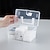 voordelige Opslag &amp; Organisatie-huishoudelijke doorzichtige opbergdoos desktop plastic organizer box hand opbergdoos kleine doos organizer box medicijndoos opbergdoos multifunctionele doorzichtige plastic opbergdoos voor desktop