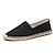 halpa Miesten loaferit ja nauhattomat kengät-miesten beige canvas espadrille-slip-on kengät juuttiköysipohjalla – mukavat kesäiset vapaa-ajan jalkineet
