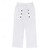 cheap Retro-Men's Linen Pants Trousers Summer Pants Beach Pants Gurkha Pants Buttons Drawstring Elastic Waist Plain Comfort Breathable Full Length Casual Daily Holiday Classic Style Retro Vintage Black White