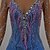 abordables Vestidos de Patinaje Artístico-Vestido de patinaje artístico Mujer Chica Patinaje Sobre Hielo Vestidos Azul cielo Espalda Abierta Malla Licra Alta elasticidad Entrenamiento Competición Ropa de Patinaje Clásico Cristal / Strass