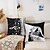 cheap Quotes&amp;Saying Style-Decorative Toss Pillows Cover 1PC Graphic Music Soft Square Cushion Case Pillowcase for Bedroom Livingroom Sofa Couch Chair Summer Spring