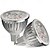 preiswerte LED-Spotleuchten-10 stücke led-strahler licht 5w mr16 4w led spot licht foco led lampe 12v für home hotel dect 3w