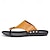 billiga Semester Sandaler-slip-on sandaler för män med bekväm vadderade fotbädd, avslappnade utomhusskor för sommar, strand och vardagsbruk