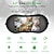 abordables Télémètres et télescopes-Jumelles de vision nocturne infrarouge 4K 3.2 grand écran zoom numérique 8x carte TF 32 Go incluse rechargeable avec batterie objectif 25 mm capteur CMOS pour cadeaux de Noël Thanksgiving nouvel an