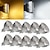 preiswerte LED-Spotleuchten-10 stücke led-strahler licht 5w mr16 4w led spot licht foco led lampe 12v für home hotel dect 3w