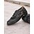cheap Women&#039;s Oxfords-Women&#039;s Stylish Black Lace-Up Oxford Shoes with Perforated Lace Design | Perfect for Casual and Dressy Occasions