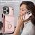 levne Pouzdra pro iPhone-telefon Carcasă Pro iPhone 17 Pro Max 17 Air 16 15 14 Pro Max Plus 13 12 11 Pro Max Mini Zadní kryt Držák na prsteny s poutkem na zápěstí Slot pro kartu Retro TPU PU kůže
