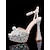voordelige Bruiloft- en speciale gelegenheidsschoenen-glamoureuze met kristallen versierde platform sandalen voor dames met enkelbandje | perfect voor bruiloften en speciale gelegenheden