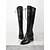 preiswerte Modische Stiefel-stylische braune Damen Schnürstiefelette aus Kunstleder mit Blockabsatz | perfekt für Herbst und Winter