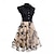 abordables Vestidos-1950s Retro Antiguo Vestidos Baile de Máscaras Disfraz Mujer Carnaval Año Nuevo Mascarada Casual Diario Despedida de Soltera Adulto Vestido