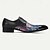 abordables Chaussures de Costume Élémentaires-Chaussures de moine en cuir de vachette de qualité supérieure pour hommes et tissu jacquard brodées de fleurs avec embout en métal, chaussures formelles élégantes avec détail de boucle, parfaites pour les affaires, les fêtes et les occasions spéciales