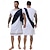 ieftine Roma antică Egipt-Retro / vintage Grecia antică Roma antică Costum Cosplay Ținute Statuia Libertății Zei greci Culoare solidă Costume de fancy Bărbați Halloween Carnaval Mascaradă Petrecere Petrecerea Burlăcițelor