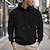 abordables sudaderas basicas hombre-Hombre Sudadera Sudadera con capucha de lana Albaricoque Negro Azul Piscina Marrón Gris Con Capucha Plano Jacquard Bolsillo Estriado Con Texturas Deporte Diario Festivos Poliéster Ropa de calle