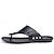 billiga Semester Sandaler-slip-on sandaler för män med bekväm vadderade fotbädd, avslappnade utomhusskor för sommar, strand och vardagsbruk