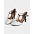 abordables Zapatos de baile latino-Zapatos de baile latino elegantes de gamuza negra para mujer con suela de gamuza suave y correa con brillo | Perfectos para practicar y actuar