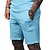 baratos Shorts de moletom-Homens Shorts de moletom Calção Shorts de verão Bermudas Com Cordão Cintura elástica Tecido Conforto Respirável Curto Diário Corrida Ginásio Esportes Roupa Esportiva Preto Branco Micro-Elástica