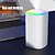 cheap Humidifiers &amp; Dehumidifiers-USB Humidifier Large Spray Mute Bedroom Desktop Office Dormitory Mini Air Aromatherapy Pregnant Women Baby Colorful Atmosphere Lamp 400ml