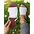 cheap Women&#039;s Sandals-Women&#039;s Brown Faux Leather Slide Sandals with Braided Strap and Open-Toe Design - Casual Summer Shoes for Beach and Everyday Wear