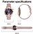 tanie Inteligentne bransoletki-696 HK88 Inteligentny zegarek 1.19 in Inteligentne Bransoletka Bluetooth Krokomierz Powiadamianie o połączeniu telefonicznym Pulsometry Kompatybilny z Android iOS Damskie Odbieranie bez użycia rąk