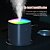 cheap Humidifiers &amp; Dehumidifiers-USB Humidifier Large Spray Mute Bedroom Desktop Office Dormitory Mini Air Aromatherapy Pregnant Women Baby Colorful Atmosphere Lamp 400ml