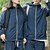 abordables Chaquetas impermeables-Hombre Mujer Chaqueta para senderismo Al aire libre UPF50+ Transpirable Chaqueta ligera Chaqueta cortavientos Viaje Gris oscuro Negro Blanco Verde Ejército Azul Real