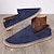cheap Men&#039;s Slip-ons &amp; Loafers-Men&#039;s Casual Slip-On Espadrille Shoes with Soft Canvas Upper and Comfortable Jute Sole, Perfect for Summer, Beach, and Everyday Wear