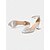 voordelige Prom-Dames metallic bruidssandalen met kristallen bandjes - ideaal voor een klassieke bruiloft