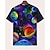 ieftine Viziune 3D și geometrie a băiatului-Băieți 3D Grafic Tricou Manșon scurt Vară Primăvară Modă De Bază Copii 4-12 ani Stil Nautic În aer liber Casual Zilnic Fit regulat
