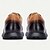 abordables Zapatillas de cuero premium-Zapatillas elegantes de cuero marrón con cordones y detalles perforados para hombre | Perfectas para uso casual y de negocios