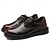 economico Casuale-scarpe oxford stringate in similpelle nera da uomo con cuciture rosse – calzature eleganti, formali e casual per lavoro, affari e uso quotidiano