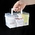 voordelige Opslag &amp; Organisatie-huishoudelijke doorzichtige opbergdoos desktop plastic organizer box hand opbergdoos kleine doos organizer box medicijndoos opbergdoos multifunctionele doorzichtige plastic opbergdoos voor desktop