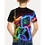 cheap Boy&#039;s 3D Sports &amp; Game-Boys 3D Graphic Game T shirt Tee Short Sleeve Summer Spring Fashion Basic Kids 4-12 Years Crew Neck Outdoor Casual Daily Regular Fit
