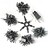 cheap Halloween Outdoor-Meteor Shower Rain Lights Outdoor Christmas Hanging Firecracker String Light Snow Falling Raindrop Icicle Fairy Lights for Xmas Tree Garden Decor AC110V -220V EU US Plug Upgrade