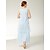 preiswerte Bodenlänge-Sheath  Säule Brautmutterkleid Strandhochzeit Elegantes einfaches Juwel-Ausschnitt Knöchellang Chiffon Ohne Ärmel mit Stufen einfarbiger