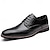 abordables Officiel-chaussures oxford classiques marron à bout golf pour hommes – chaussures habillées à lacets en similicuir pour les affaires et les occasions formelles