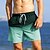 economico boxer da bagno da uomo-Per uomo Boxer da mare Pantaloncini da mare Boxer da surf Costume da bagno A cordoncino Con tasche Nuoto Surf Spiaggia Sport acquatici Gradiente Estate Primavera