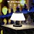 abordables Éclairages pour allées-lampe de bureau solaire - veilleuse de bar d&#039;extérieur alimentée par USB pour une utilisation en extérieur et en intérieur