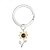 cheap For Women-Personalized Sunflower Projection Keychain Custom Best Gift for Mom - Photo Keychain with Embedded Projection Stone, Romantic Wedding Gift for Her, Mother&#039;s Day Gift for Mom