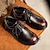 economico Casuale-scarpe oxford stringate in similpelle nera da uomo con cuciture rosse – calzature eleganti, formali e casual per lavoro, affari e uso quotidiano