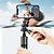 billige Selfiepinne-Selfiestang blåtann Uttrekkbar Maks lengde 155 cm Til Universell Android / iOS Universell