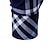 billiga herrskjorta med knäppning-Herr Skjorta Sommarskjorta Casual skjorta Knapp upp skjorta Rutiga skjortor Rubinrött Blå Långärmad Rutig Kavajslag Semester Helgdag Button-Down Kläder Polyester Mode Ledigt Bekväm