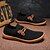 preiswerte Sneaker für Herren-Herren Leichte Barfußschuhe – Atmungsaktive Freizeitsneaker mit Slip-On Design für Gehen, Reisen und Alltag