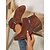 baratos Botas de tornozelo-botins femininos de couro sintético marrom com zíper lateral | confortáveis e estilosos para uso diário